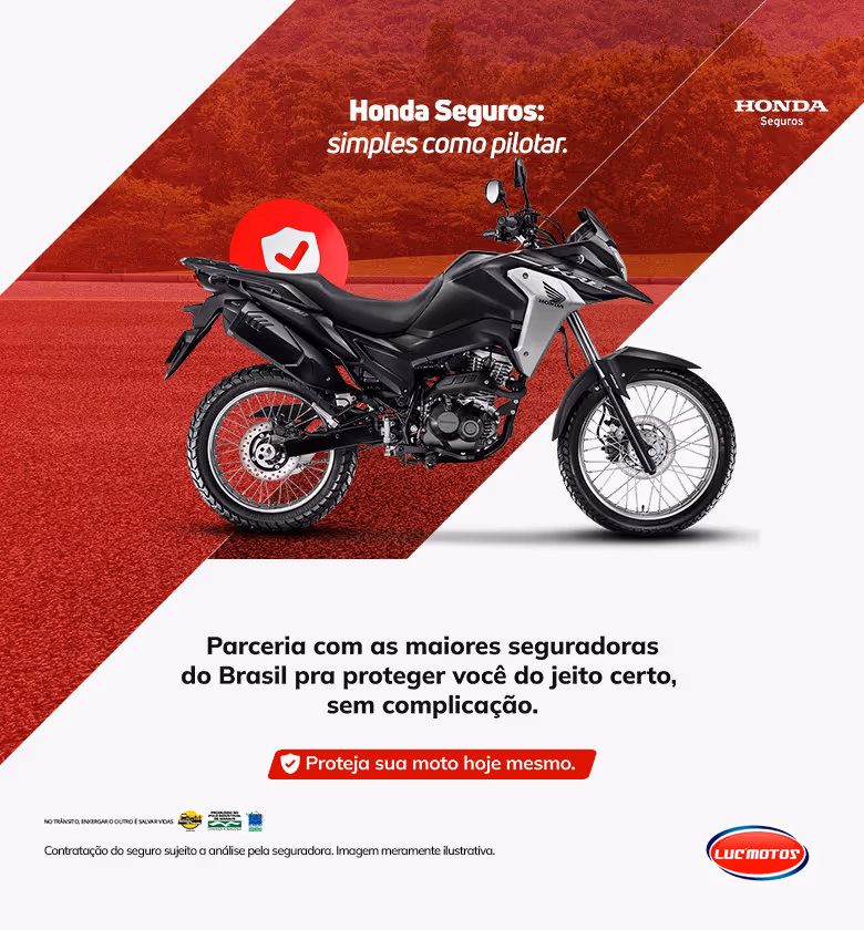 Banner Janeiro 2026 Luc Sul Motos Honda Seguros
