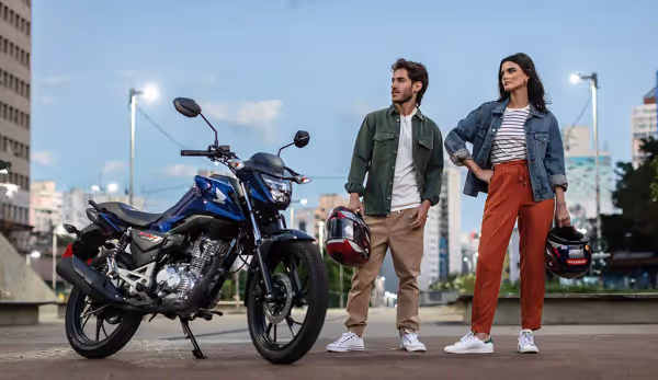 Diferencial de design da Honda CG 160 Fan