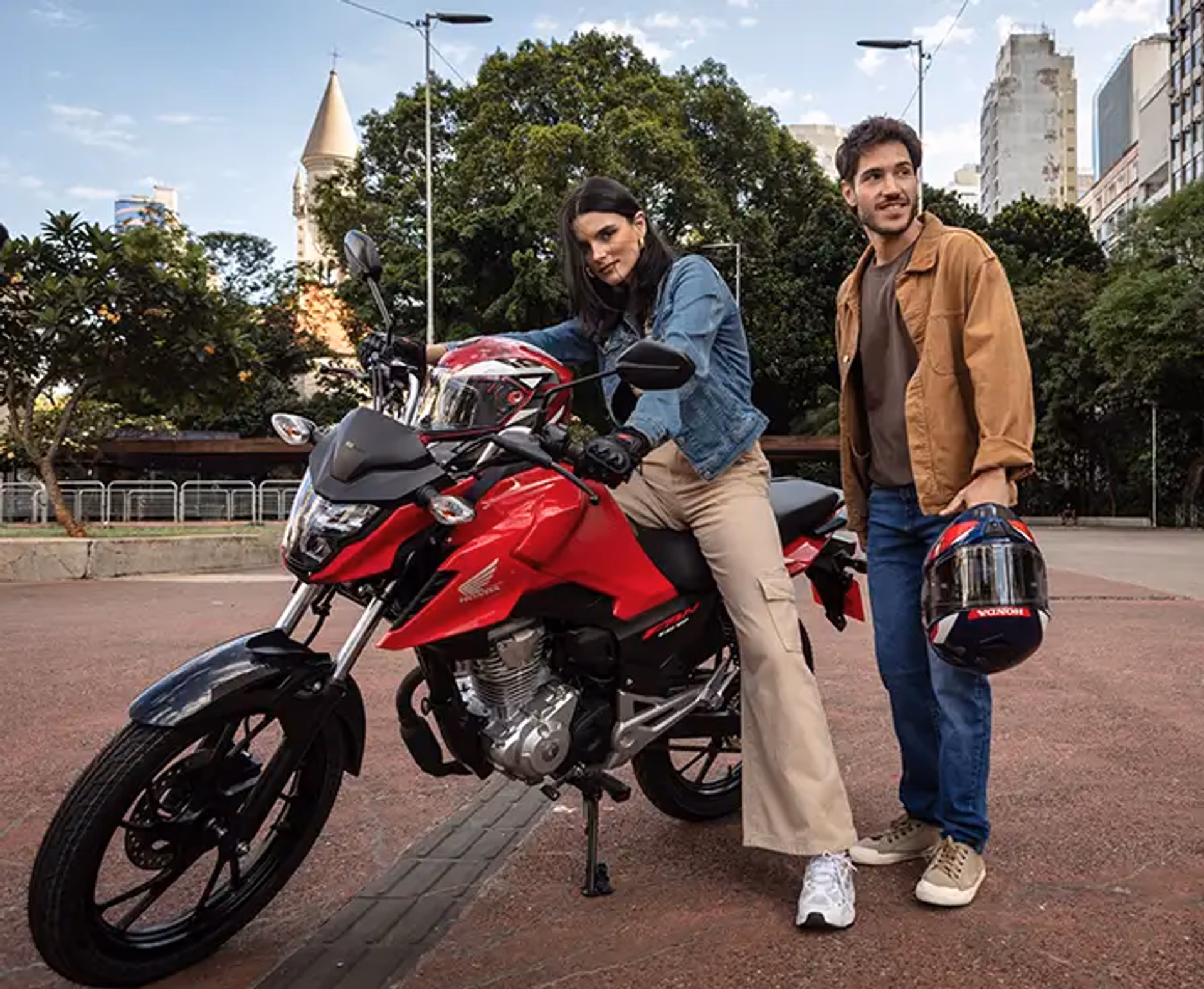 Detalhe de tecnologia da Honda CG 160 Fan - 9 de 9