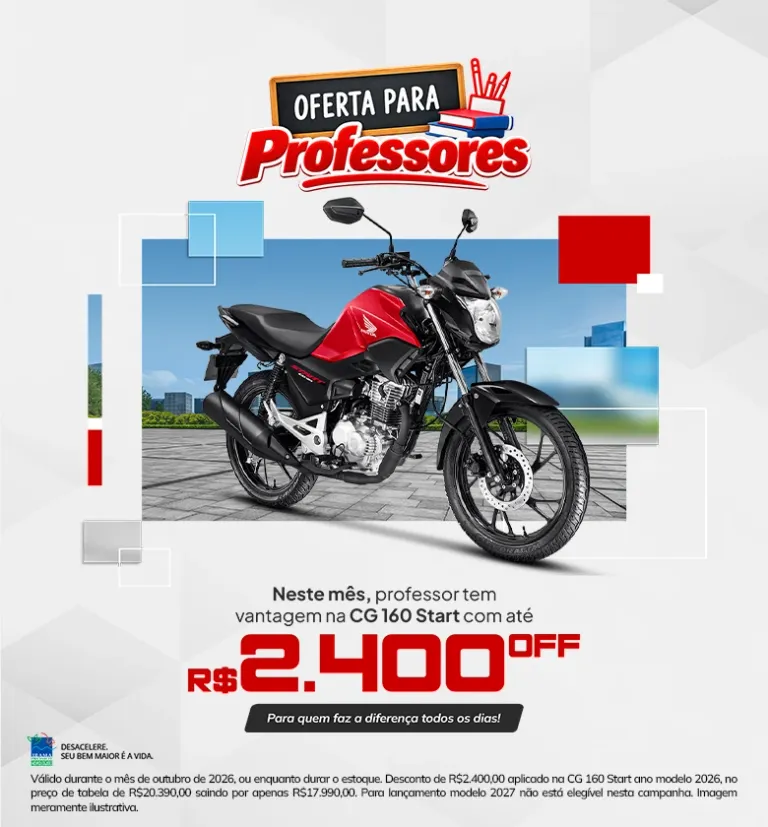 Banner CG 160 Start Luc Sul Honda