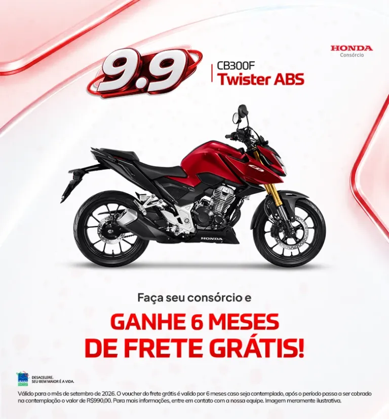 Banner CB300F Twister ABS Luc Sul Honda