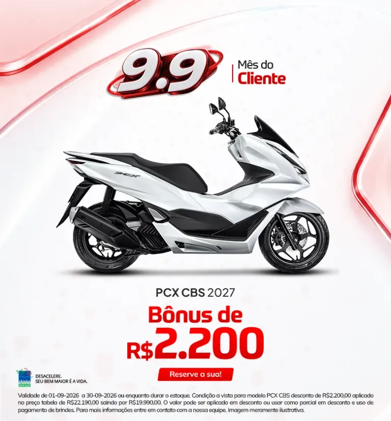 Banner PCX CBS 2027 Luc Sul Honda