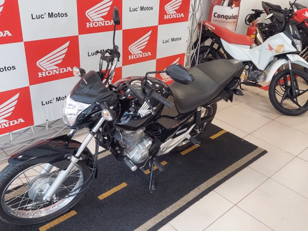 Honda CG 160 START 2023/2023, frente 3/4
