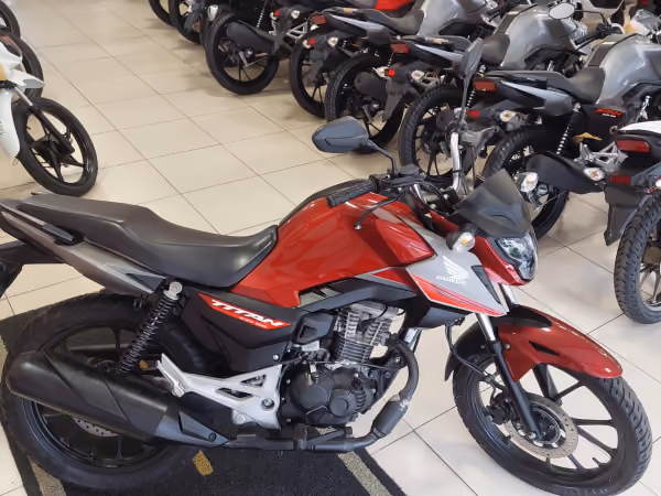 Honda CG TITAN 160 2025/2025, frente 3/4