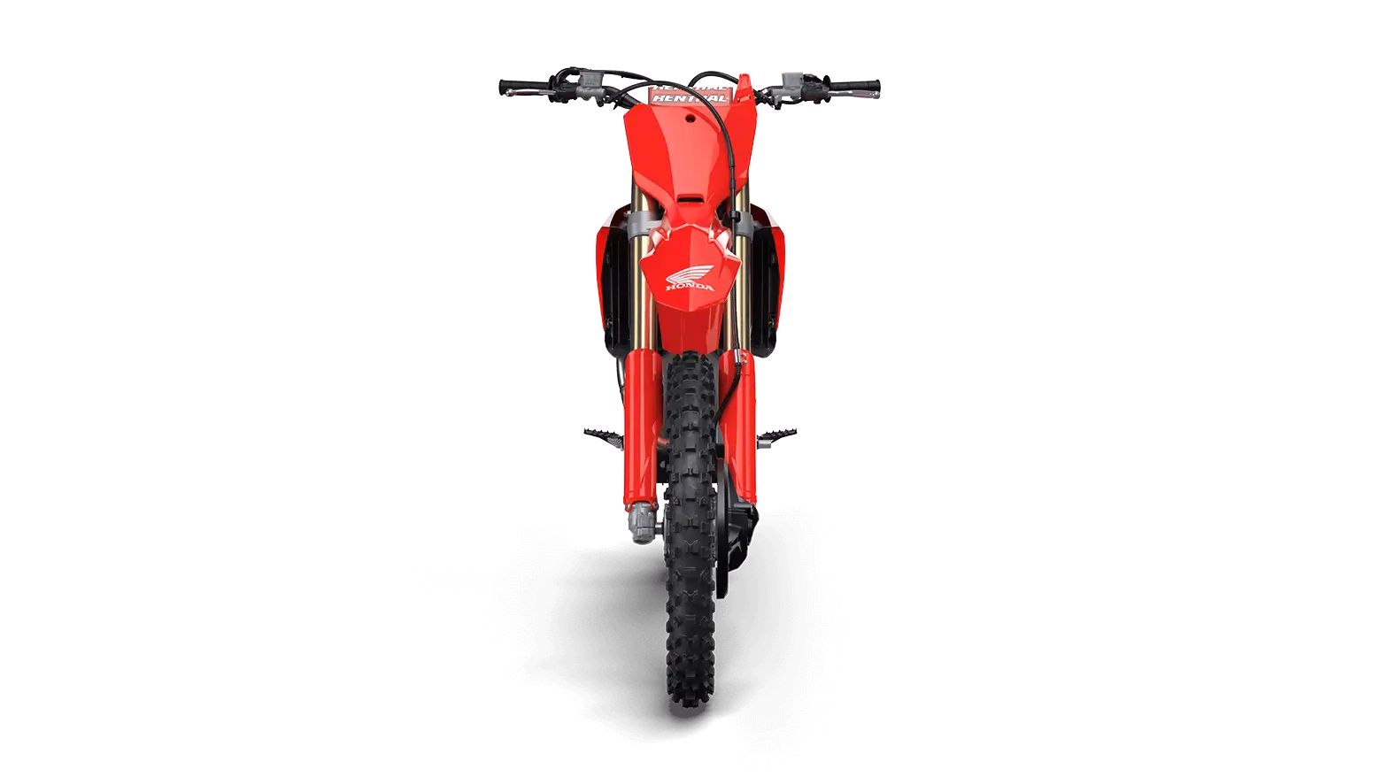 Vista frontal da Honda CRF 450R - 12 de 12