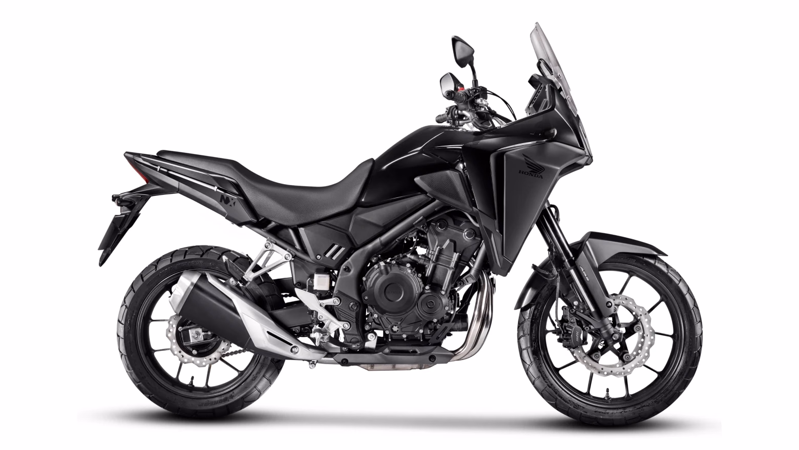 Moto Honda Nx 500 Galeria Lateral Direita Preto - 11 de 17