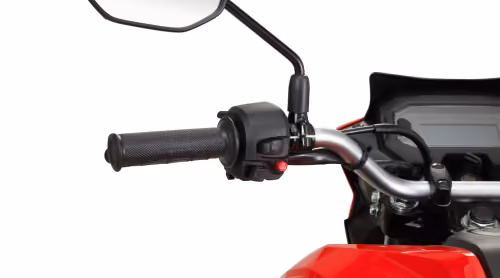 Honda NXR160 Bros 26/27 - Vantagens - Nova distribuição dos comandos no punho esquerdo
