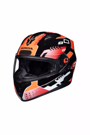 Capacete NEW HF2 Vermelho com Preto
